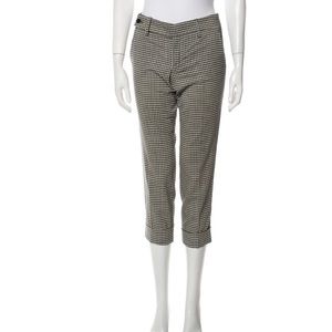 Gucci Checkered Capri Pants